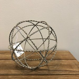 Pier 1 | Silver Braided Sphere